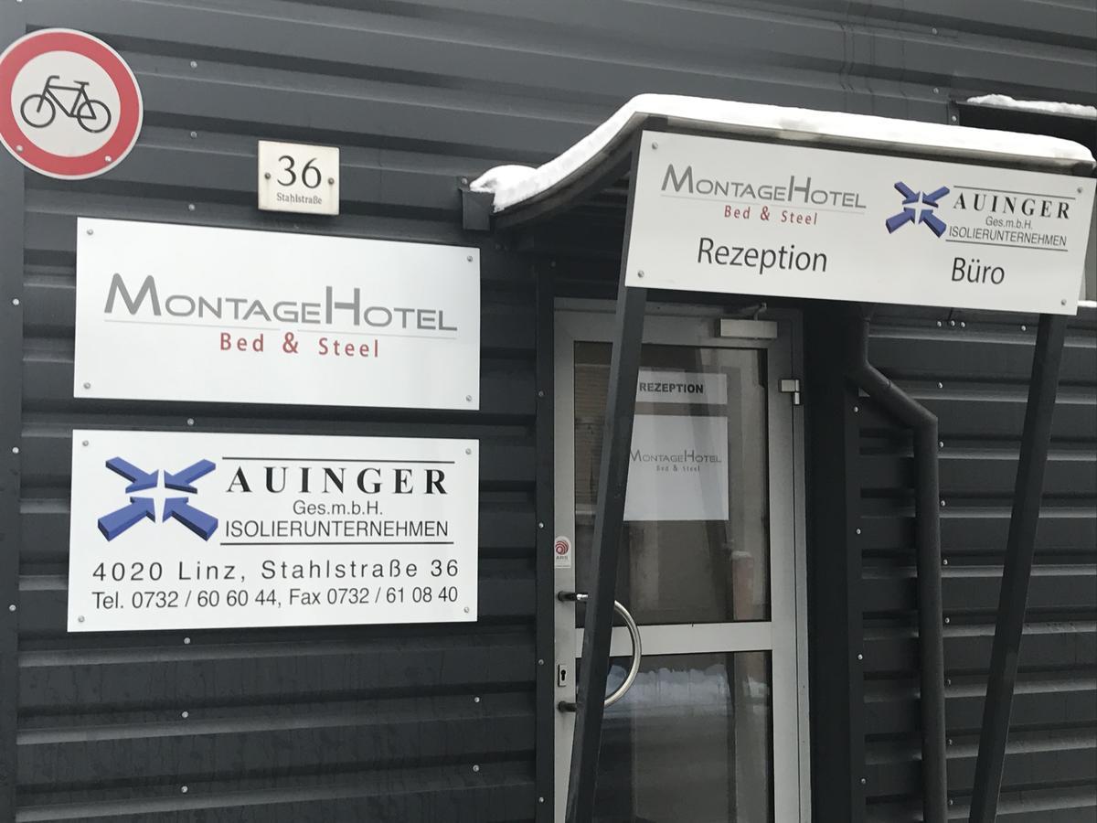Montagehotel Bed & Steel Линц Екстериор снимка